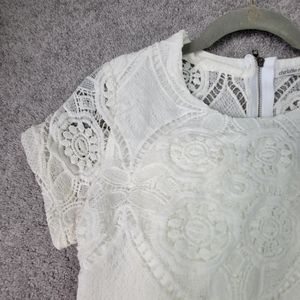 Brand New Charlotte Russe White Lace Romper